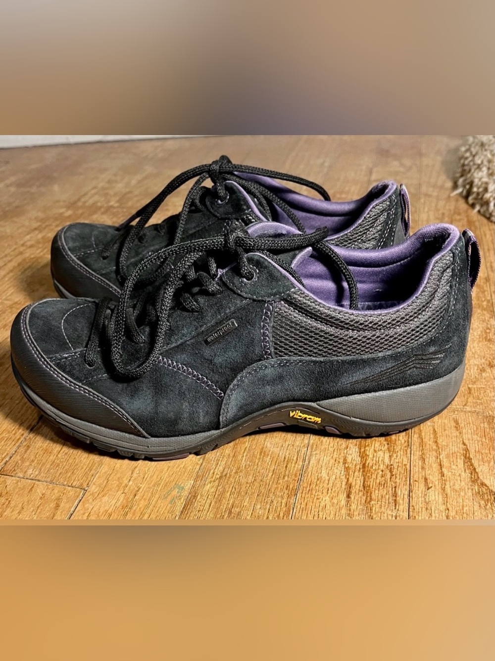 Dansko Black Suede Sneakers